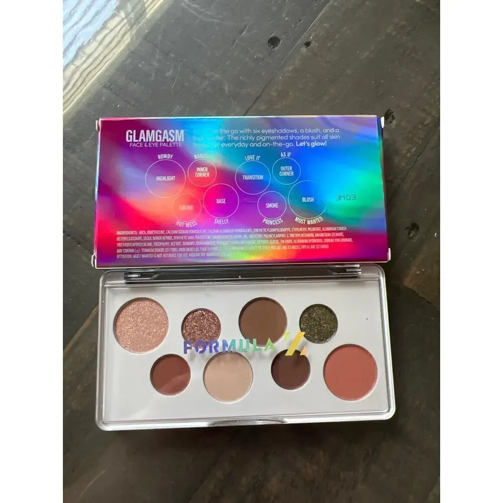 Formula Z Glamgasm Pro Artistry Face‎ & Eye Palette- NEW